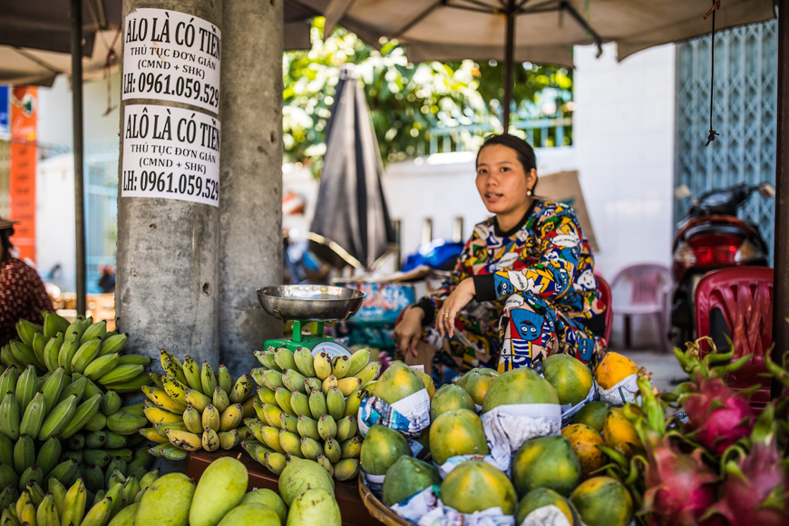 tropical fruits of Vietnam