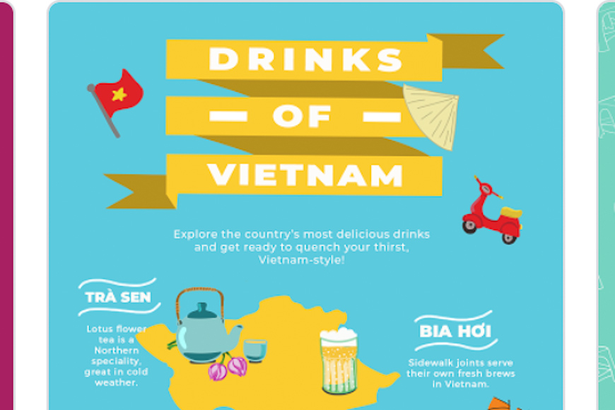 vietnam infographics